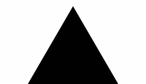 Black Triangle Transparent Png PNG .PNG Images. PlusPNG