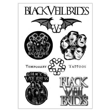 Controversial Black Veil Brides Tattoo Designs References