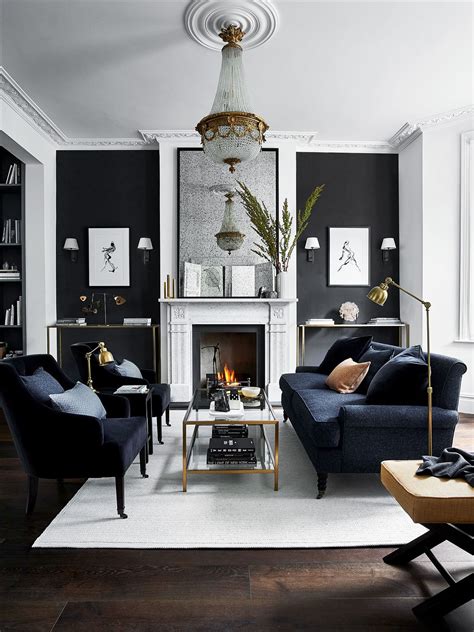 10 amazing black living room ideas and designs