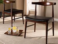 Set of 2 Hartland dining room chairs in Black Walnut finish.