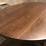 Hand Made Solid Black Walnut Round Dining Table 72 by William Ney, LLC