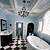 black white and blue bathroom ideas