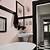 black white and pink bathroom ideas