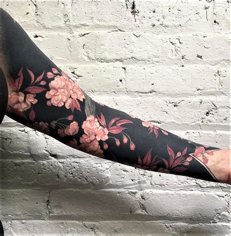 Expert Black White Sleeve Tattoo Designs References