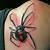 black widow spider tattoos meaning