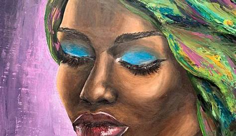 Pin by Cozetta on art pics | Black women art, Art, Female art