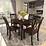 Modern Kitchen Table and 4 Chairs Set, 42''x30''x30'' Set