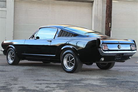 black 1965 mustang fastback for sale