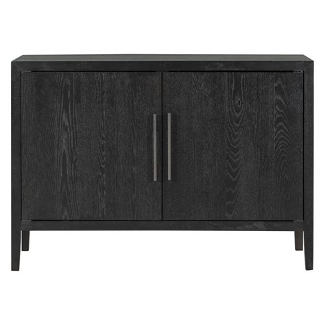 black accent cabinets