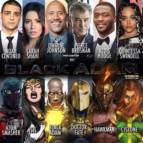 black adam cast