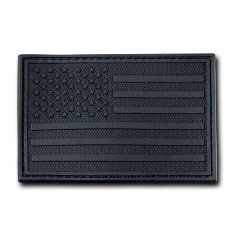 Black American Flag Patch