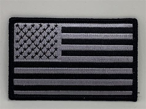 black american flag patch meaning