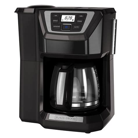 wasabed.com:black and decker cm5000b 12 cup mill and brew coffeemaker review