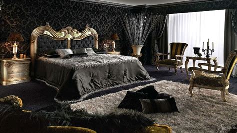 black and gold bedroom design ideas patterns and textures