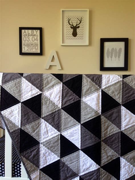 Black And Grey Quilt Patterns
