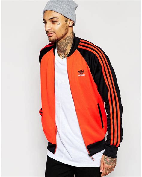 Black And Orange Track Jacket