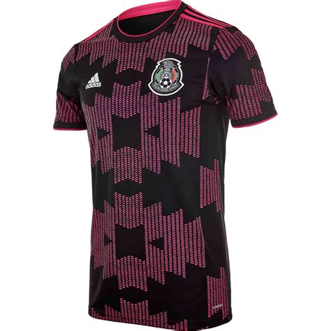 black and red mexico jersey