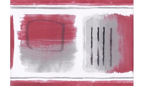 Black And Red Wallpaper Border