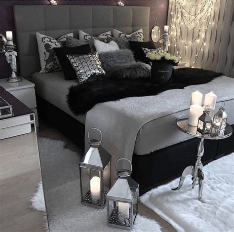 Incredible Black And Silver Bedroom Decor 2023