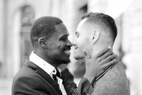 BLACK AND WHITE GAY LOVE