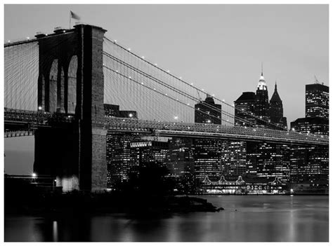 black and white new york city wallpaper