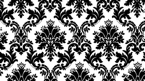 Black And White Pattern Background Hd