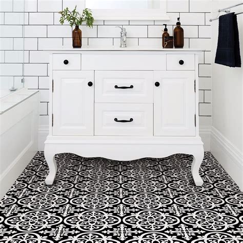 home.furnitureanddecorny.com:black and white peel and stick floor tiles canada