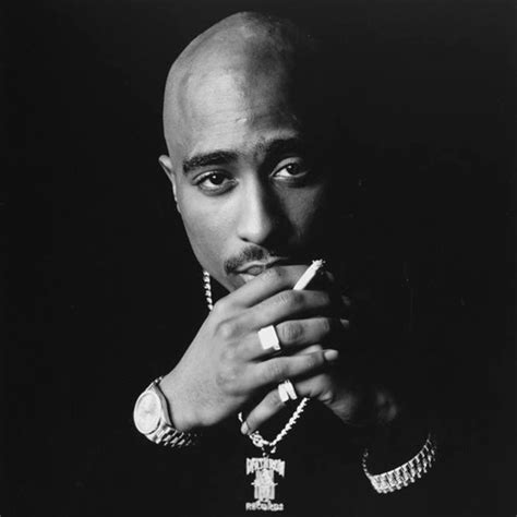 black and white picture of tupac
