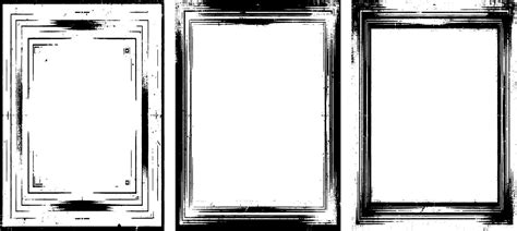 Black And White Square Frames