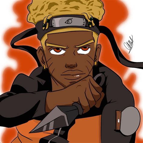 Black Anime Naruto