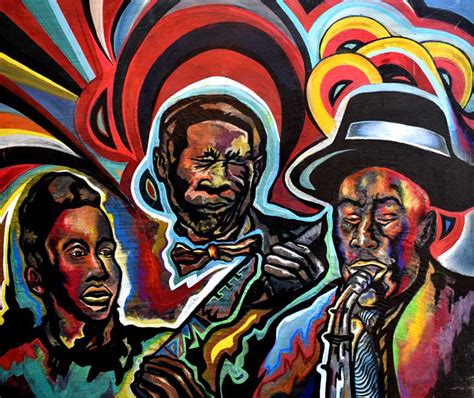 black art painting mob by slimma history