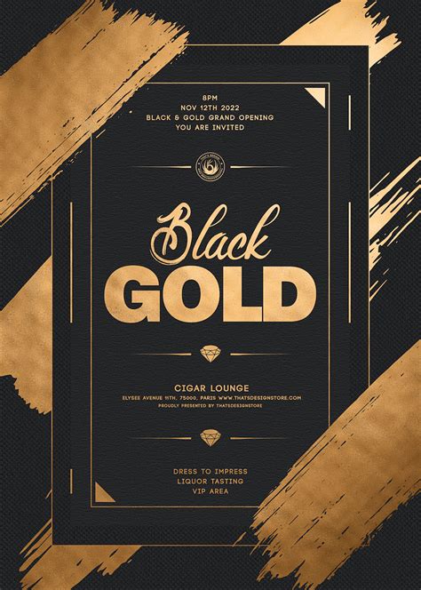 Black Background Flyer Designs