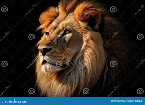 Black Background Lion King