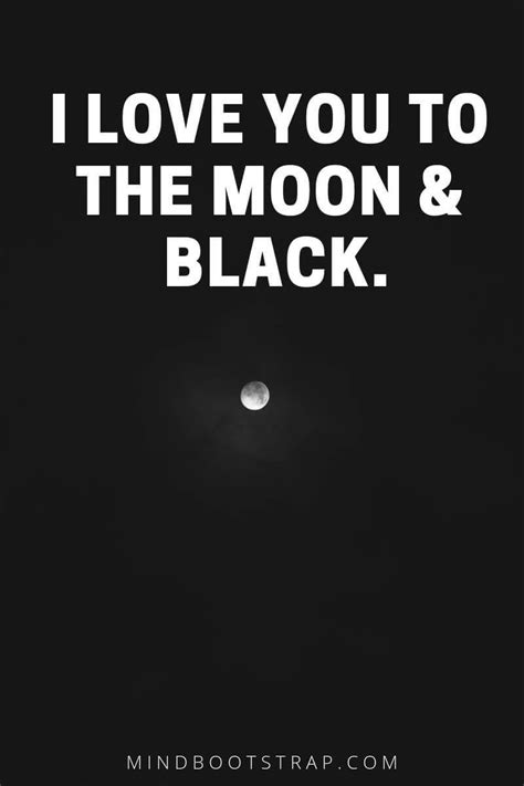 Black Background Love Quotes