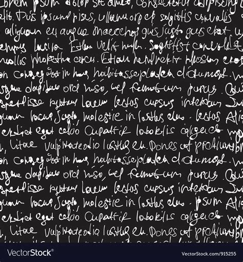 Black Background White Writing