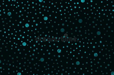 Black Background With Blue Dots
