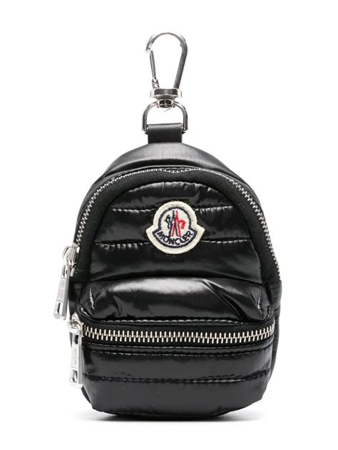 Black Backpack Keyring