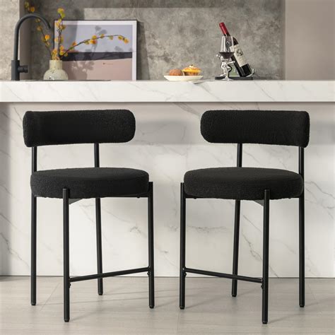Black Bar Stools B M
