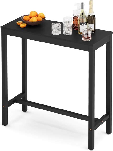 Black Bar Table For Kitchen