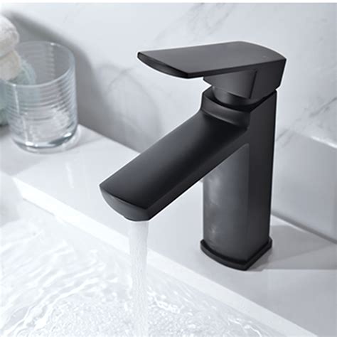Black Basin Faucet