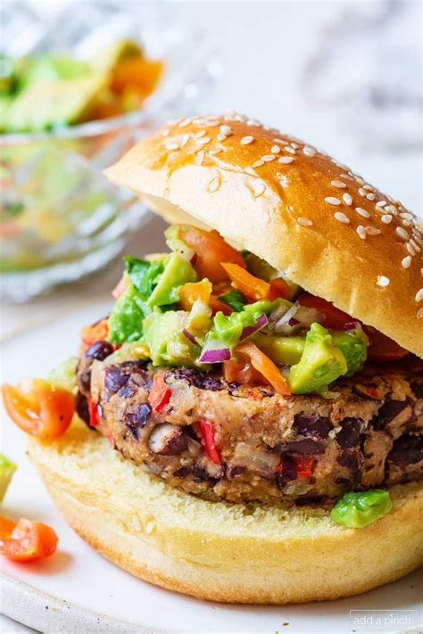 Black Bean Burger Toppings