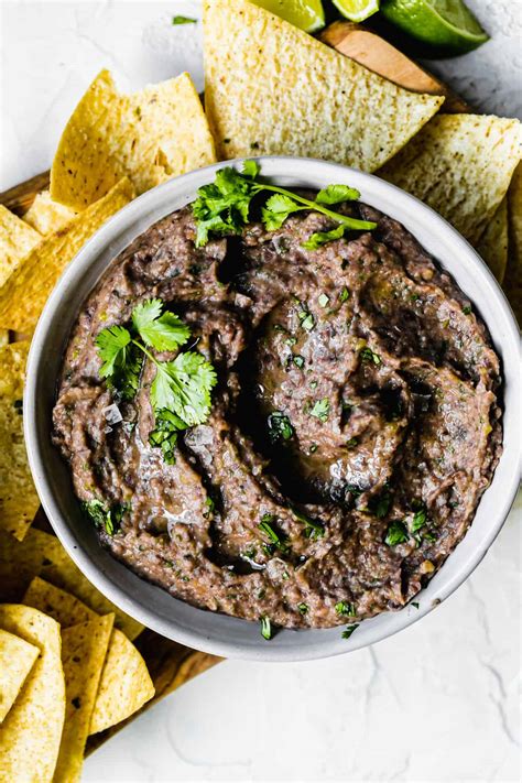 Black Bean Dip From Scratch