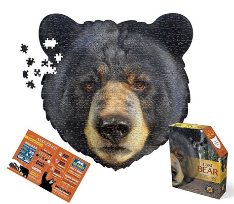 black bear jigsaw puzzles