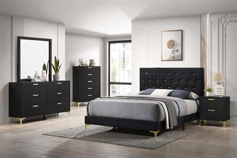 Black Bedroom Sets With Mattress