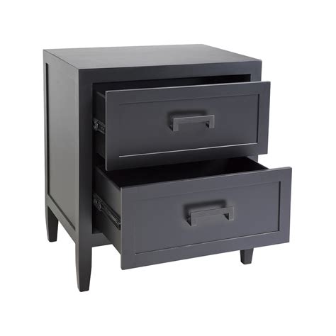 Black Bedside Table Australia