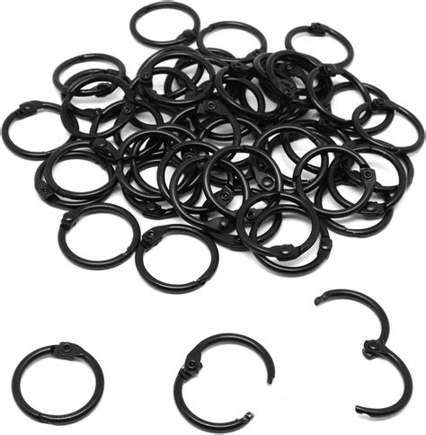 Black Binder Rings