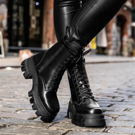 black boots