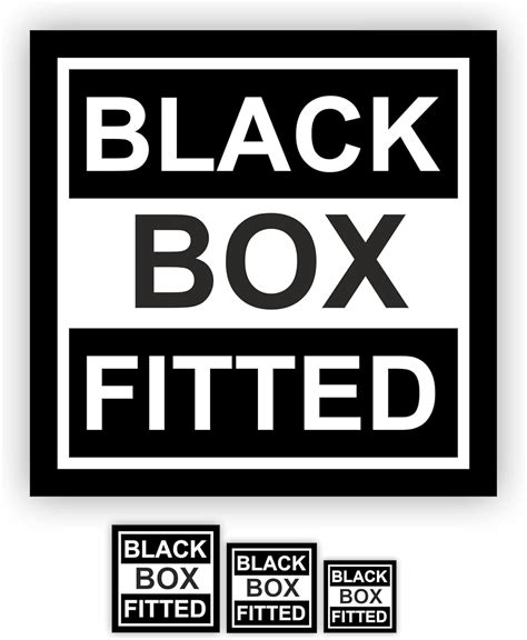 Black Box Sticker Amazon