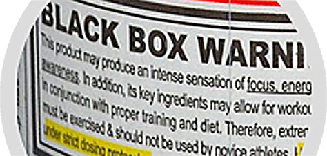 black box warning drugs