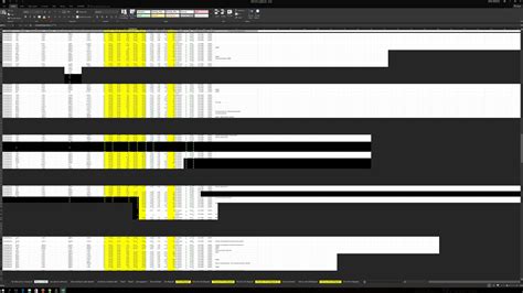 Black Boxes In Excel